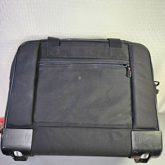 Victorinox Black Nylon Wheeled Laptop Briefcase With Telescopic Handle - Picture 6 of 12